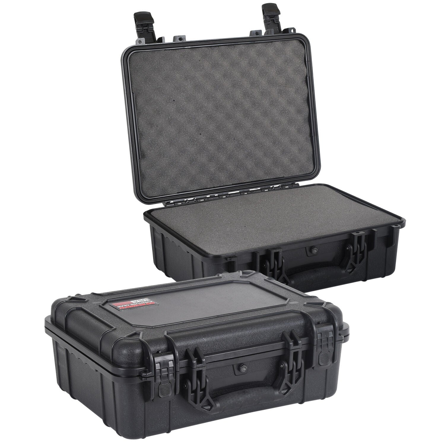 Xventure Gear Hard Case With Foam Large Box 20 Inch Textured Black Go Rhino
