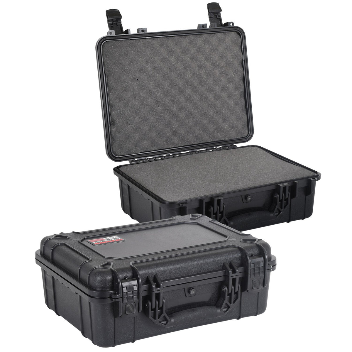 Xventure Gear Hard Case With Foam Large Box 20 Inch Textured Black Go Rhino