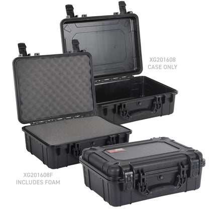 Xventure Gear Hard Case With Foam Large Box 20 Inch Textured Black Go Rhino