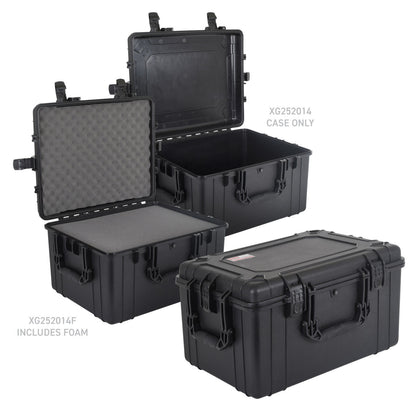 Xventure Gear Hard Case X Large Box 25 Inch Textured Black Go Rhino