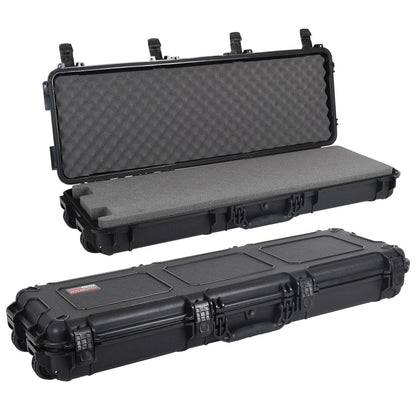Xventure Gear Hard Case With Foam Long Box 45 Inch Textured Black Go Rhino