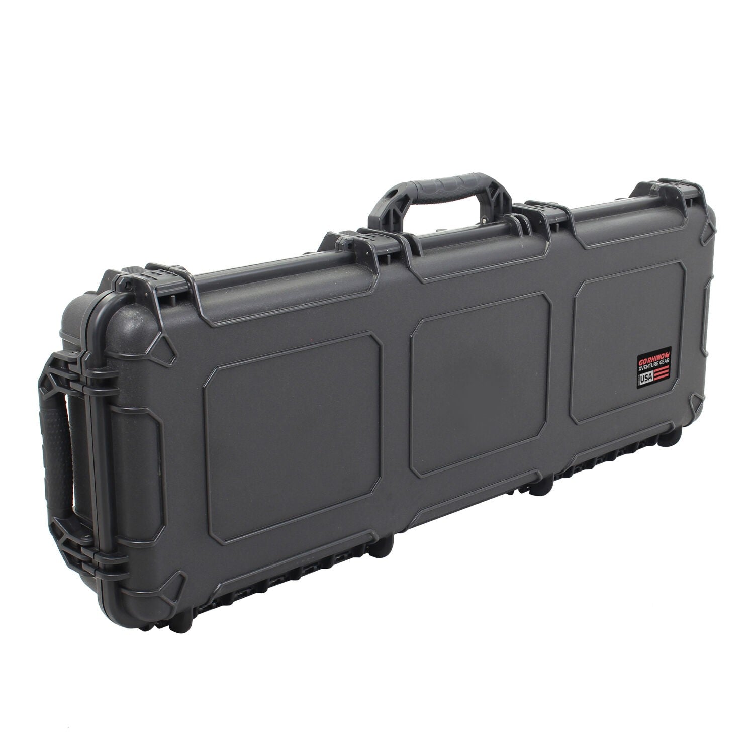 Xventure Gear Hard Case With Foam Long Box 45 Inch Textured Black Go Rhino