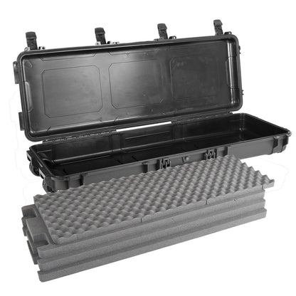 Xventure Gear Hard Case With Foam Long Box 45 Inch Textured Black Go Rhino