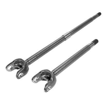 Stage 4 Jeep JK Re-Gear Kit W/Covers Fr/Rr Axles Dana 30/44 5.13 Ratio JK Non-Rubicon D30/D44 Stage 4 Gear Kit Package 5.13 Ratio F&R Covers & 4340 F&R Axle Kits Yukon Gear