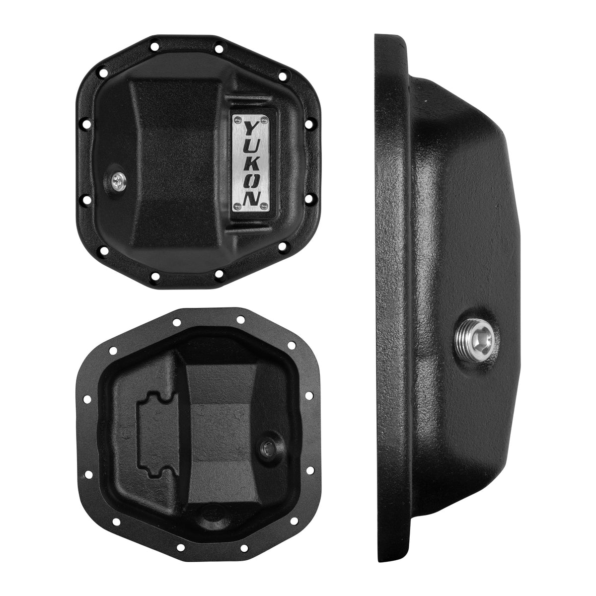 Stage 2 Jeep Jl/Jt Re-Gear Kit W/Covers For Dana 44 4.56 Ratio 28 Spline JL & Jt Rubicon M220 Rear/ M210 Front Stage 2 Gear Kit Package 4.56 Ratio W/ F&R Covers Yukon Gear