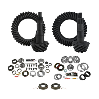 Re-Gear & Installation Kit Ford 9.75 Inch 2000-2010 F150 5.13 Ratio Fr&Rr '00-'10 Ford F150 W/9.75 Rear 5.13 Complete Gear Package F/R R&P'S & Master Kits Yukon Gear