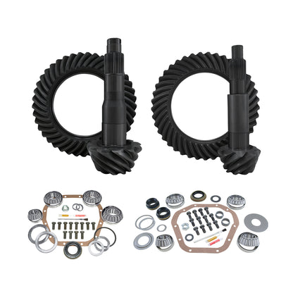 Re-Gear & Installation Kit Dana 60 Ford F250/F350 3.73 Ratio 11-'16 F250 & F350 Srw 3.73 Complete Gear/Kit Package With F10.5/ D60 (Fits 4.10&Down Front Case) Yukon Gear