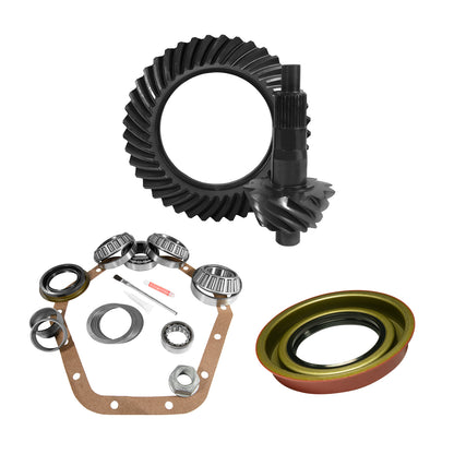 10.5 Inch GM 14 Bolt 3.73 Rear Ring & Pinion And Install Kit 14T 10.5 Inch GM 3.73 Rear R&P Gear/ Install Kit Package '99-'10 GM Trk & Suv Yukon Gear