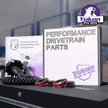 8.875 Inch GM 12T 3.73 Rear Ring & Pinion Install Kit Axle Bearings & Seals 12T GM 3.73 Rear R&P Gear/ Install Kit Package With Ak 1559 Yukon Gear