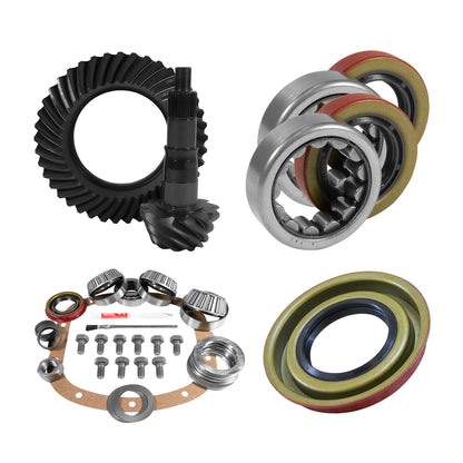 7.5 Inch /7.625 Inch GM 3.42 Rear Ring & Pinion Install Kit 2.25 Inch OD Axle Bearings 7.5 Inch / 7.625 Inch GM 3.42 Rear R&P Gear/ Install Kit Package With Ak 1563 Axle Bearings (2.25 Inch Od) '82& Up Yukon Gear