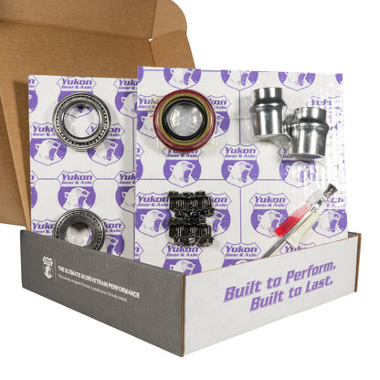 Muscle Car Re-Gear Kit For GM 12P Differential 30 Spline 3.42 Ratio 12P 8.875 Inch GM 3.42 Rear R&P Gear/ Install Kit Package With Ak 1563 Axle Bearings (2.25 Inch Od) Yukon Gear