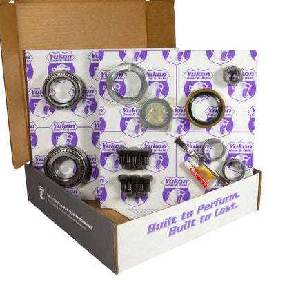 Muscle Car Limited Slip & Re-Gear Kit For GM 8.5 28 Spline 3.73 Ratio 8.5 Inch GM 3.73 Rear R&P Gear/ Install Kit Package With 28 Spline Posi & Ak 1563 Axle Bearings (2.25 Inch Od) Yukon Gear