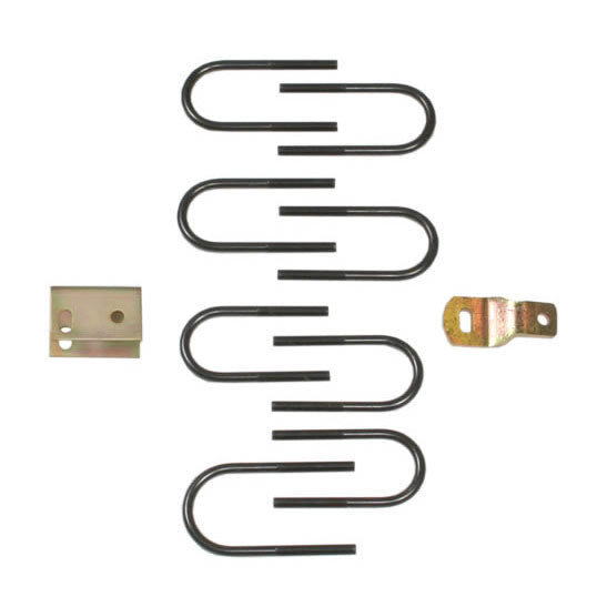 Jeep YJ Softride Leaf Spring System Component Box 87-95 Wrangler YJ 3.5-4 Inch Lift Incl. Front/Rear Bushing Kits Track Bar