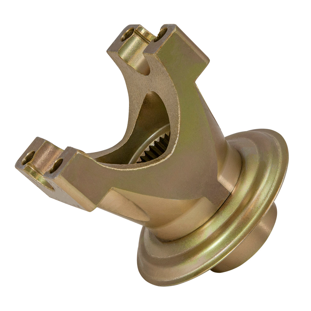 Short Yoke For Ford 9 Inch With 28 Spline Pinion And A 1310 U/Joint Size 9 Inch 1310 28 Spline Pinion Yoke Short Truck Or Pass 4 Inch Length (U-Bolt) Yukon Gear