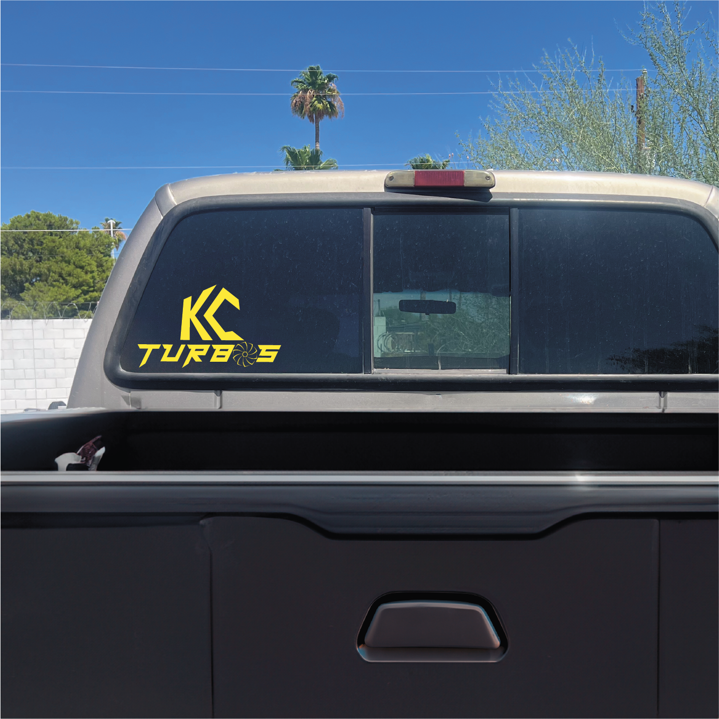 KC Turbos Original Logo - Vinyl Decal - view 10