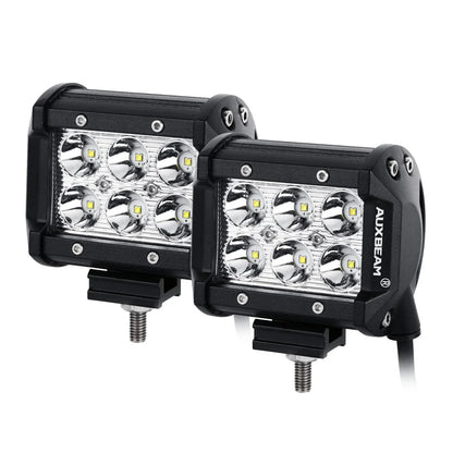 7" LED Halo Headlights+5D-PRO 52" Straight LED Light Bar+Windshield Mounting Brackets 18W Pod Lights Set for Jeep Wrangler TJ