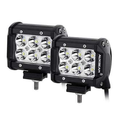 7" LED Halo Headlights + 4" Inch LED Fog Lights with DRL + 5D-PRO 52" Straight LED Light Bar + Windshield Mounting Brackets + 18W Spot Beam Pod Lights Set for for Jeep Wrangler JK