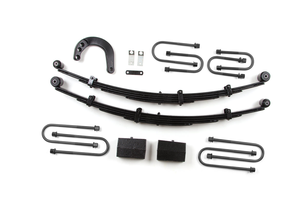 73-76 Chevy/GMC K10 Pickup 4 Inch Suspension With Nitro Shocks Zone Offroad
