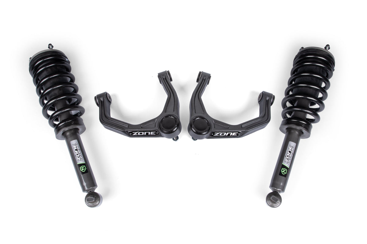 19-26 Chevrolet/GMC 1500 4WD 2 Inch Leveling Kit W/UCA's Zone Offroad