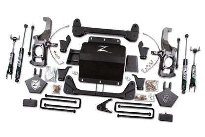 11-19 Silverado/Sierra 2500HD/3500HD 5.0 Inch Lift Kit With Top Overload With Fox Adventure  Shocks Zone Offroad