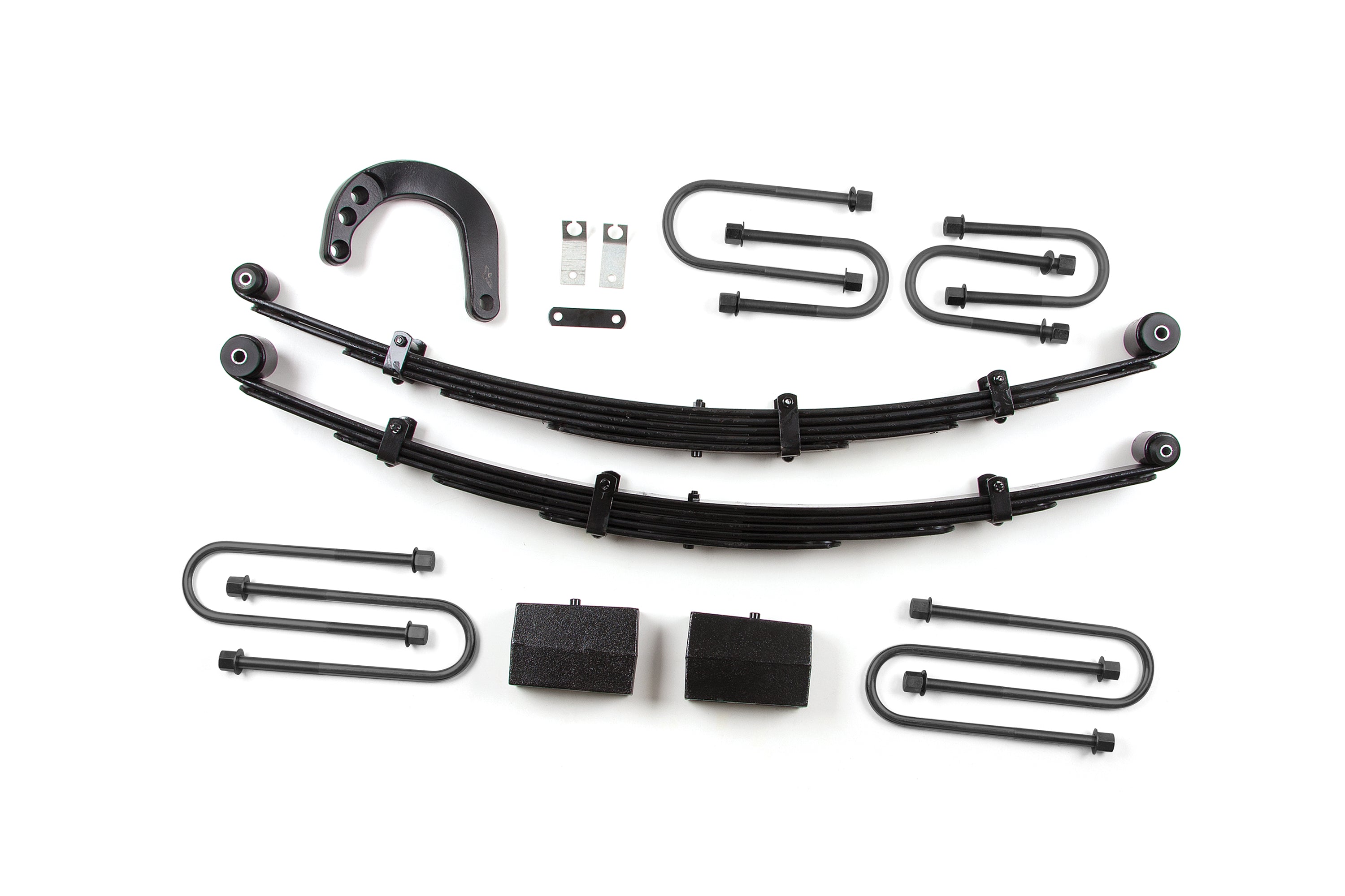4 Inch Leaf Spring Lift Kit 88-91 Chevy 1/2 Ton SUV 4 Inch Lift Kit Zone Offroad