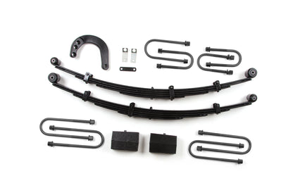 4 Inch Leaf Spring Lift Kit 88-91 Chevy 1/2 Ton SUV 4 Inch Lift Kit Zone Offroad