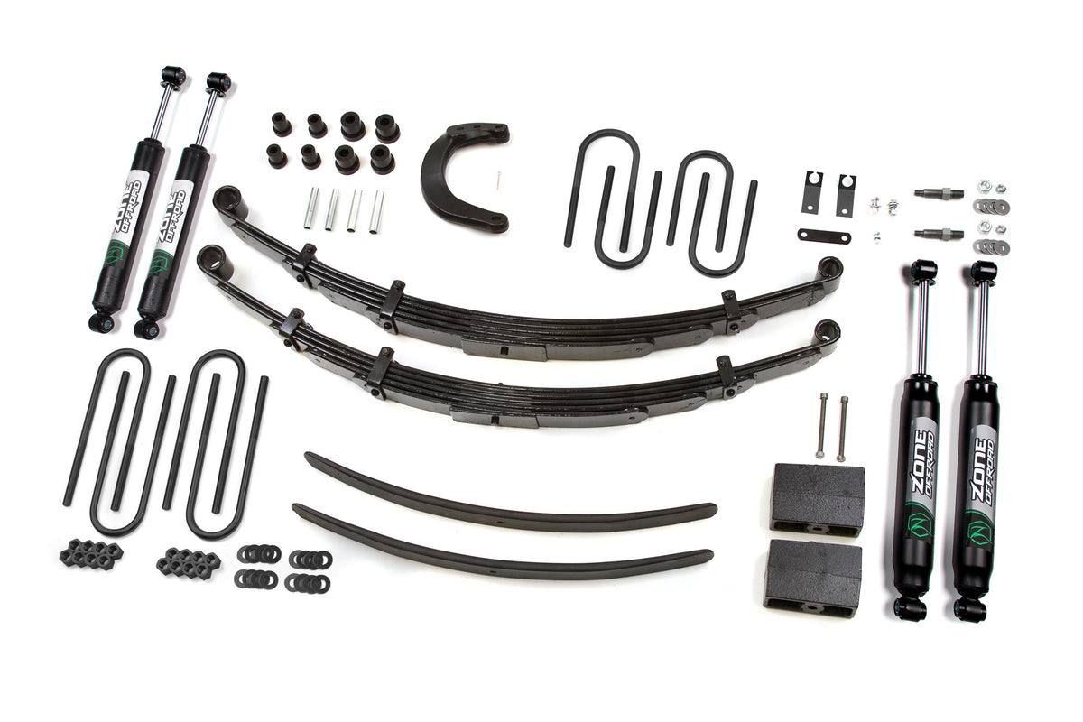 77-87 K15 K10 K5 Blazer 1500 6 Inch Lift Kit Zone Offroad