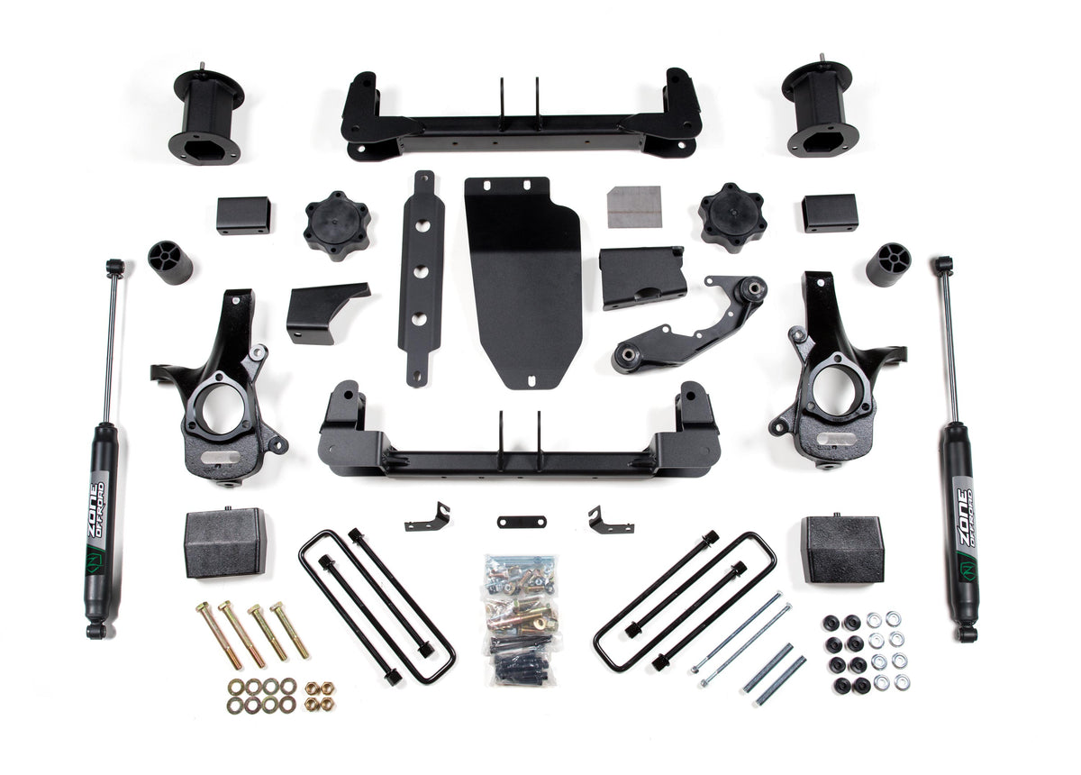 14-18 Silverado/Sierra 1500 4WD 6.5 Inch Cast Steel Arms Zone Offroad
