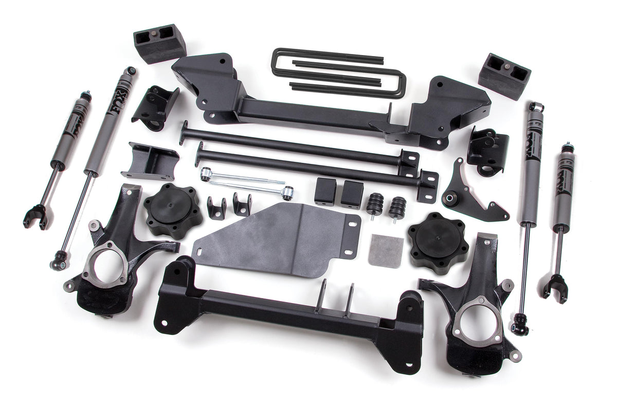 99-06 K1500 00-06 Silverado/Sierra 1500 6 Inch Torsion Bar Drop Lift Kit Zone Offroad