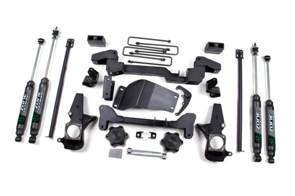 01-10 Silverado 1500/2500 HD/3500 HD 6 Inch Lift Kit Zone Offroad