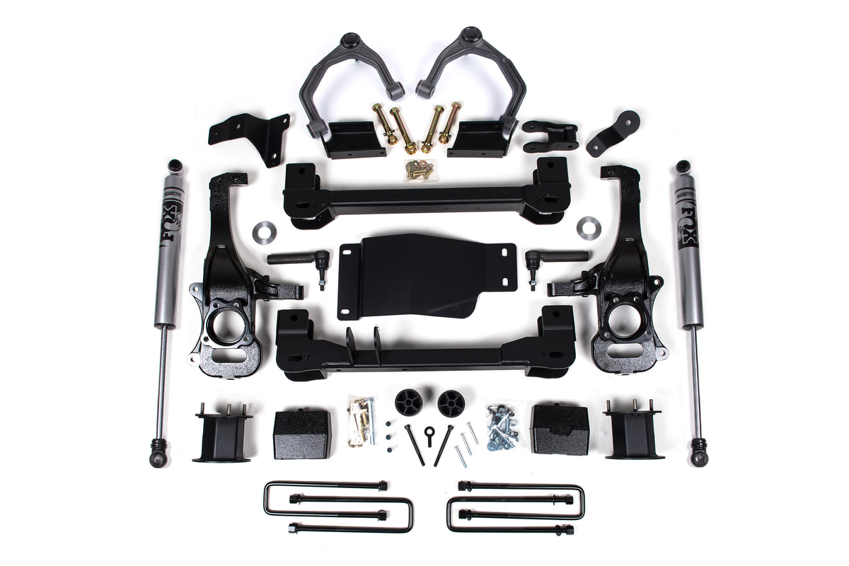 19-24 Chevy/GM Trail Boss / AT4 1500 4WD 4 Inch Lift Kit Zone Offroad