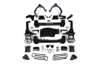 19-24 Sierra 1500 Denali 4WD 4 Inch Lift Kit No Shocks Zone Offroad