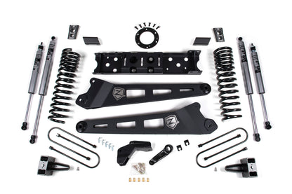 19-24 RAM 3500 4 Inch Radius Arm Bracket Gas 3 Inch Rear Block Without Overload Zone Offroad