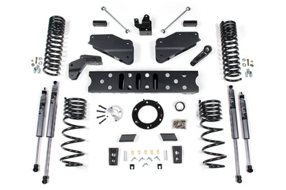 19-24 RAM 2500 6.5 Inch Radius Arm Bracket 4.5 Inch Rear Coils Diesel 6-Bolt T-Case Zone Offroad