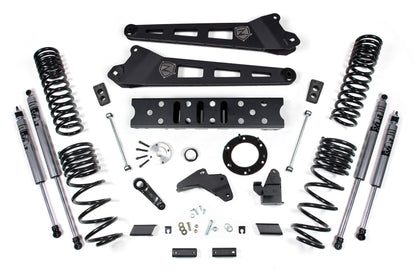 19-24 RAM 2500 6.5 Inch Radius Arm 4.5 Inch Rear Coils Diesel 6-Bolt T-Case Zone Offroad