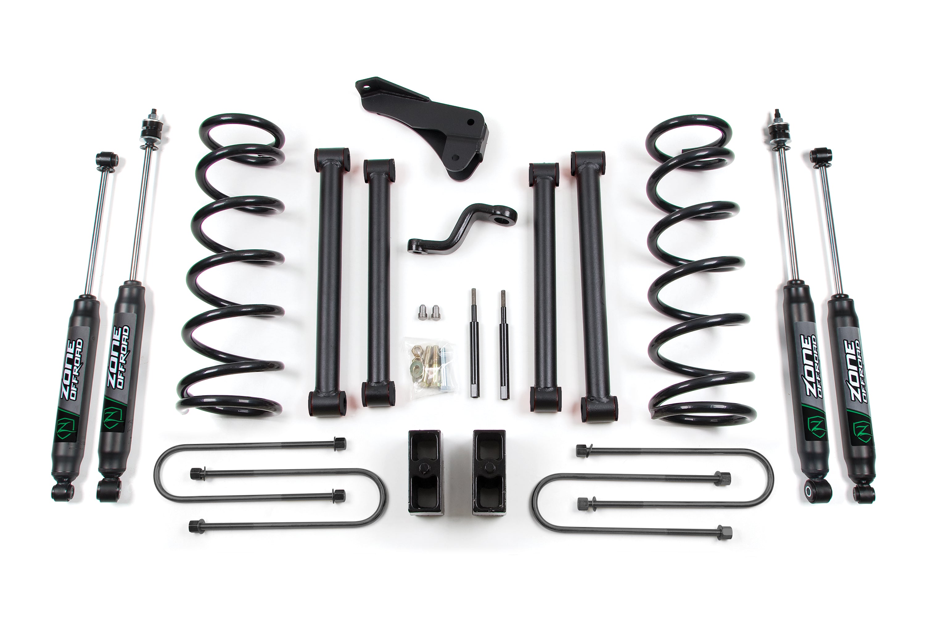 08 Dodge Powerwagon 3 Inch Lift Kit With Nitro Shocks Zone Offroad