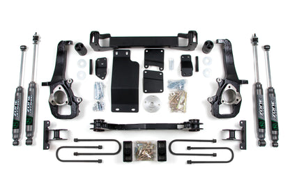 02-05 Dodge RAM 1500 5.0 Inch Lift Kit With Nitro Shocks Zone Offroad