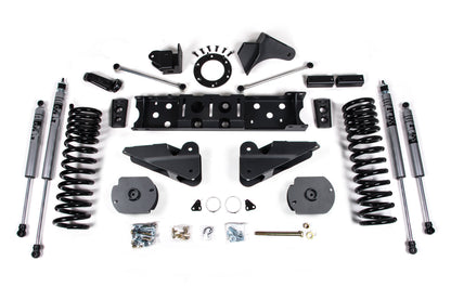 25-26 Ram 2500 4WD (Diesel) 4 Inch Suspension Lift Kit, 2.5 Inch Rear Lift, Spacer - Nitro Shocks Zone Offroad