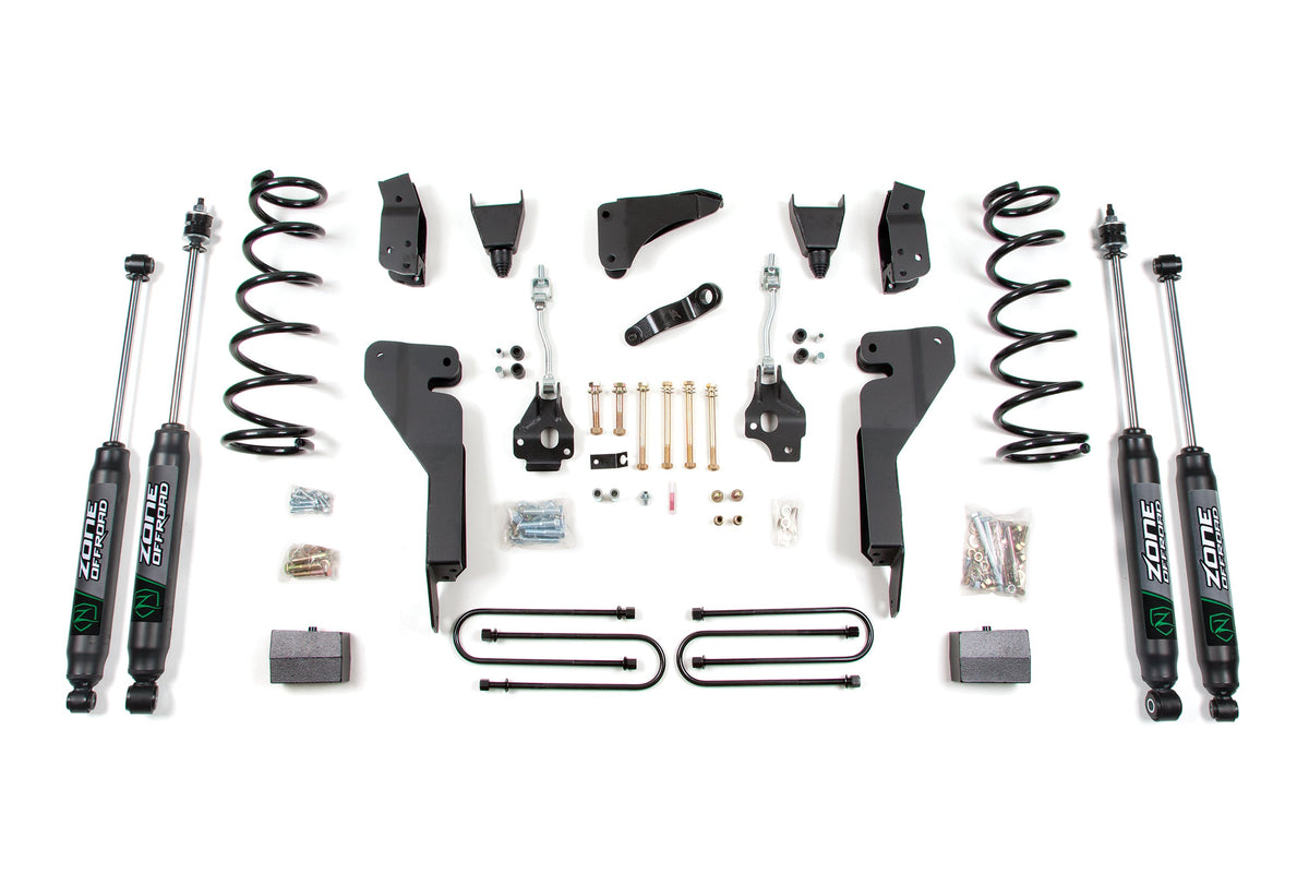 03-07 Dodge RAM 2500 6 Inch Lift Kit With 3.5 Inch Axle Diesel Zone Offroad