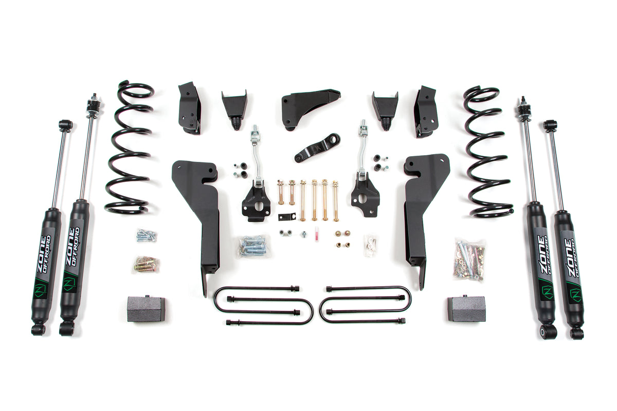 08 Dodge RAM 2500 6 Inch Lift Kit With 4 Inch Axle Diesel Zone Offroad