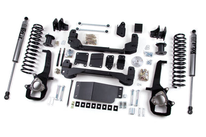 13-15 Dodge RAM 1500 6 Inch Front 3 Inch Rear Lift Height Strut Spacer Lift Kit Zone Offroad