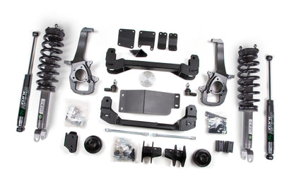 2013 Dodge 1500 4 Inch Front/2 Inch Rear Suspension Lift Zone Offroad