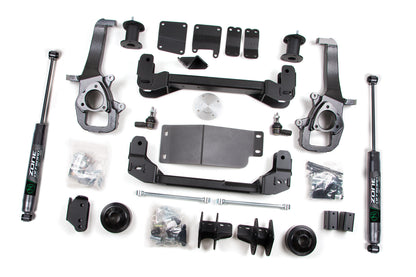 2013 Dodge 1500 4 Inch Front/2 Inch Rear Suspension Lift Zone Offroad