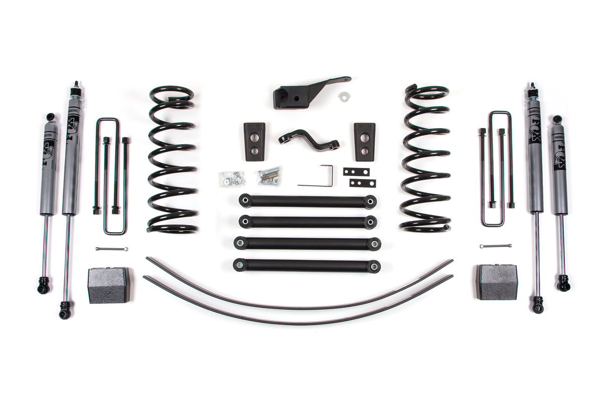 00-02 Dodge RAM 2500 5.0 Inch Coil Spring Lift Kit Zone Offroad