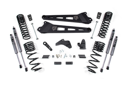 14-18 RAM 2500 6.5 Inch Replacement Radius Arm Lift Kit Diesel Fox Adventure Shocks Zone Offroad