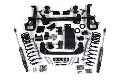 19-23 RAM 1500 4WD 6 Inch Front 5 Inch Rear Lift Kit Zone Offroad