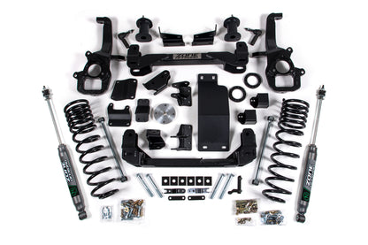20-23 RAM 1500 4WD 4 Inch Front 3 Inch Rear Lift Kit Zone Offroad