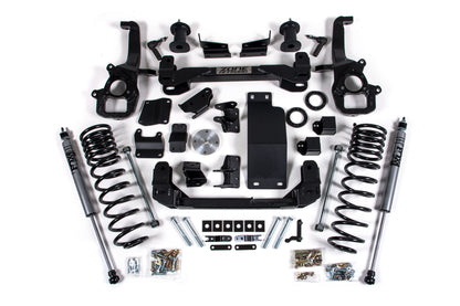 20-23 RAM 1500 4WD 4 Inch Front 3 Inch Rear Lift Kit Zone Offroad