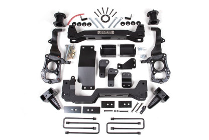 21-23 Ford F-150 Tremor 4WD 5 Inch Lift Kit 3 Inch Rear Block Spacer Front Zone Offroad