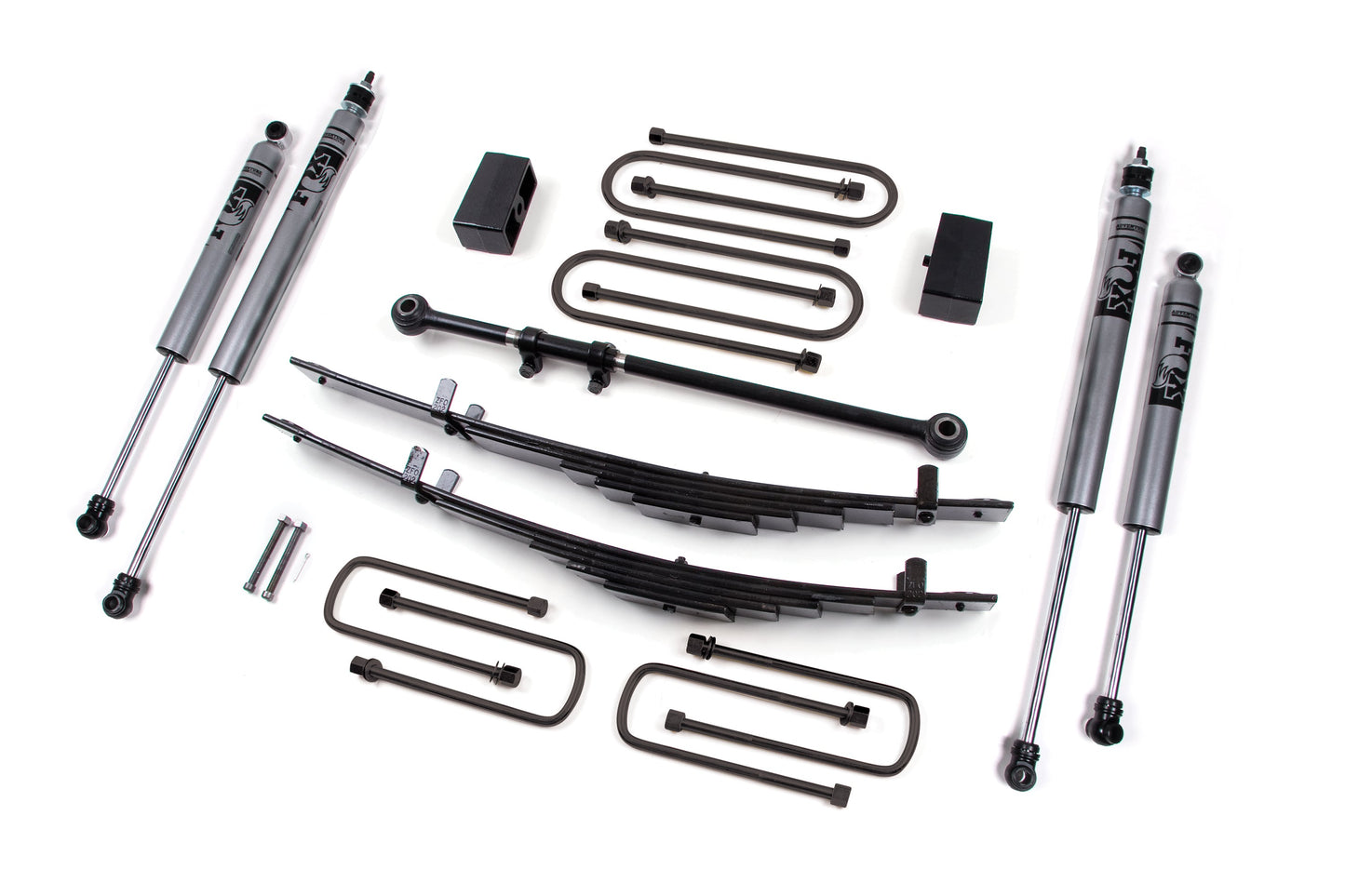 00-05 Ford Excursion 4 Inch Leaf Spring Lift Kit Zone Offroad